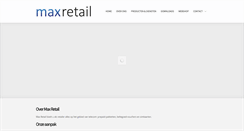 Desktop Screenshot of maxretail.eu